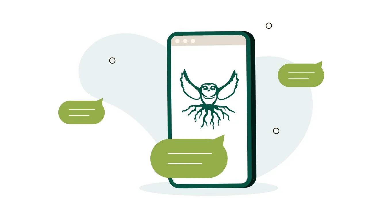 AIME mobile interface with AI-powered insights